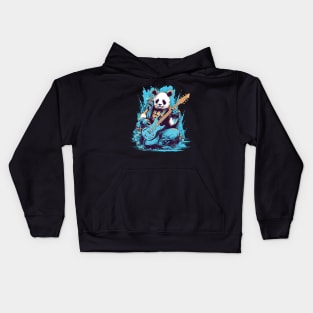 Panda Rockstar Kids Hoodie